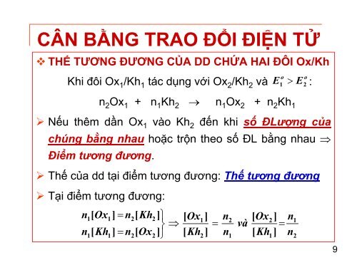 BÀI GIẢNG CÁC PHƯƠNG PHÁP PHÂN TÍCH VÀ ỨNG DỤNG NGƯỜI SOẠN LÂM HOA HÙNG