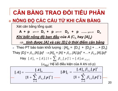 BÀI GIẢNG CÁC PHƯƠNG PHÁP PHÂN TÍCH VÀ ỨNG DỤNG NGƯỜI SOẠN LÂM HOA HÙNG