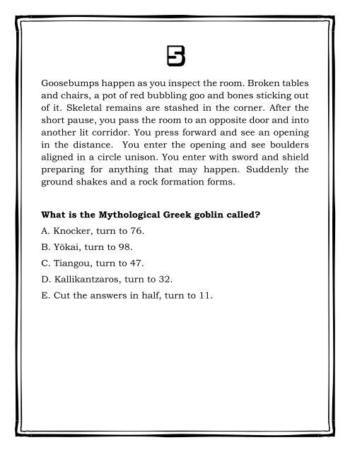 A Trivia Book on Goblins PDF