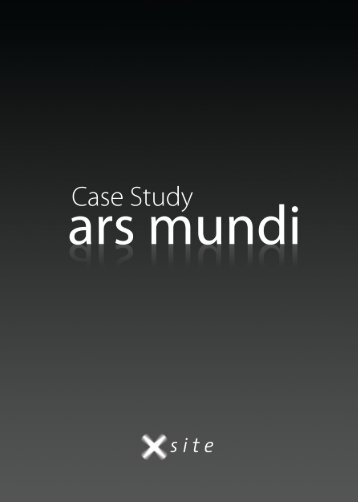 ars mundi - Xsite