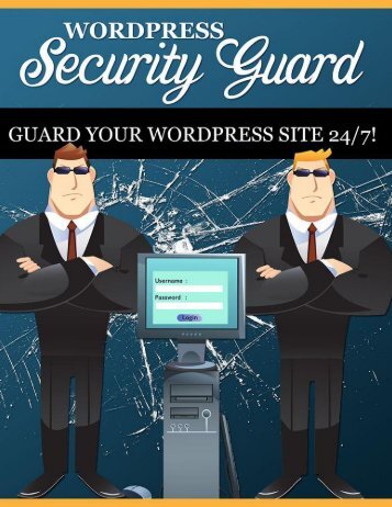 Wordpress Security Guide - How To Increase Security Of Wordpress Website