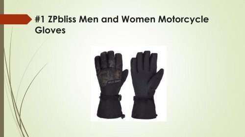 Top 9 Best Motorcycle Gloves Reviews