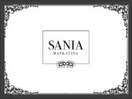 Luxury Pret Contemporary-Women's Designer Clothing -Sania Maskatiya