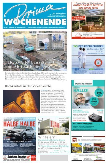 Prima Wochenende 46 2017
