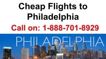 Cheap Flights to Philadelphia