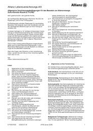 Bedingungen Allianz Lebensversicherungs Ag R3eb Sofortrente