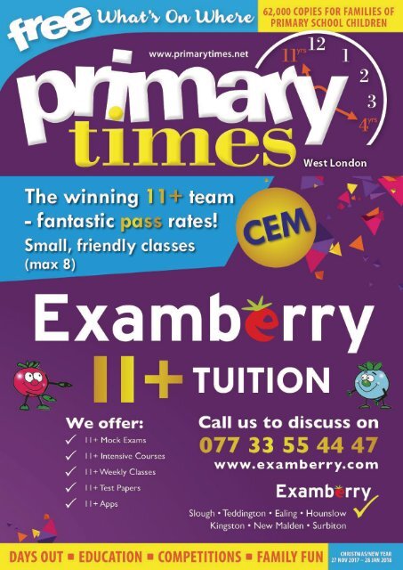 Primary Times West London - Christmas 2017