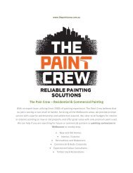 Residential & Commercial Painting - The Paint Crew