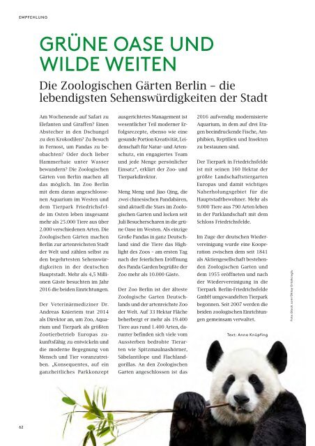 Berlin to go, Ausgabe 3.2017