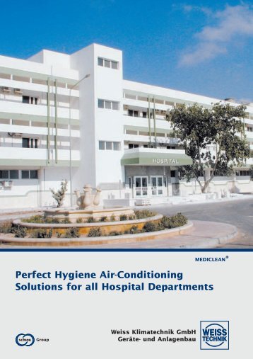 Perfect Hygiene Air-Conditioning Solutions for all Hospital ...