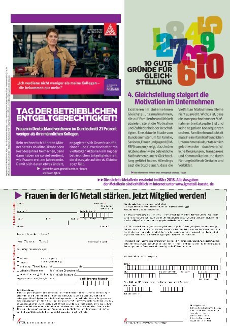 die metallerin 12 - Regionalausgabe Bremen