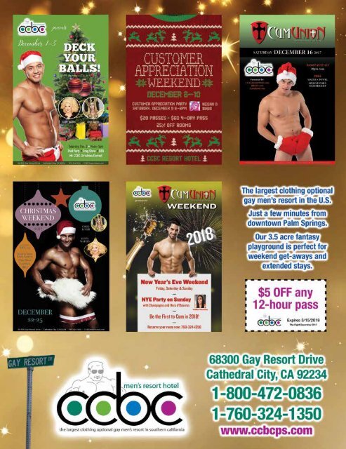 THE FIGHT SOCAL’S LGBTQ MONTHLY MAGAZINE DECEMBER 2017