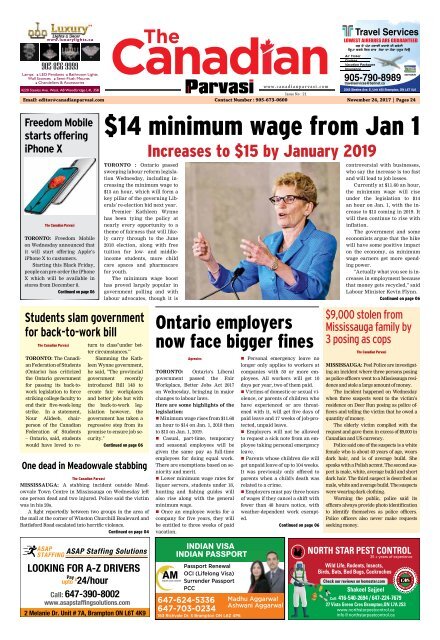The Canadian Parvasi Issue 21