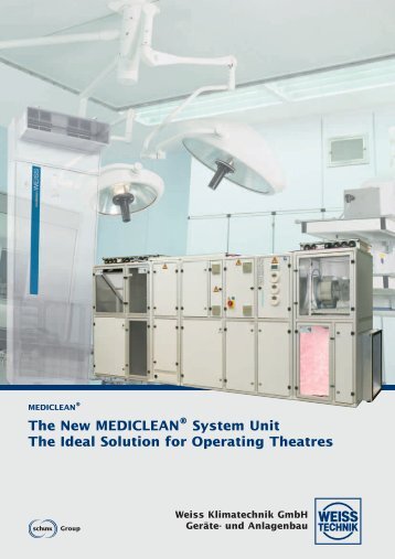 Mediclean system unit - Weiss Klimatechnik GmbH