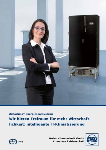 Deltaclima Energiesparsysteme - Übersicht (pdf) - Weiss ...