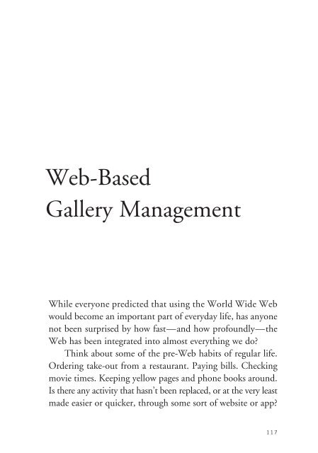 The Art World and the World Wide Web