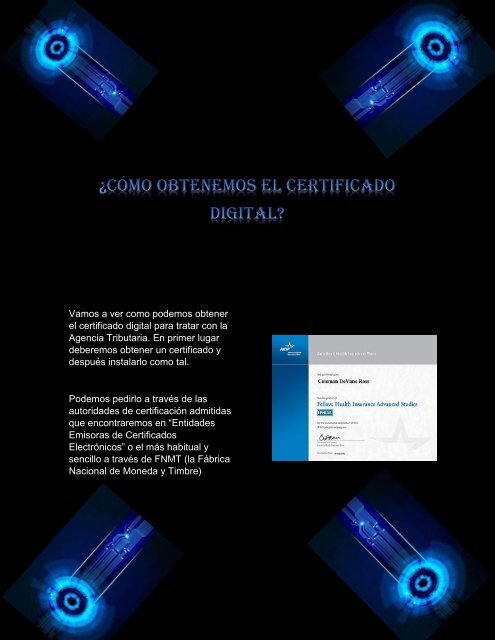 Certificados     digitales