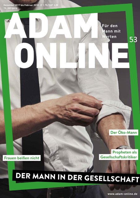 Adam online Nr. 53 Vorschau