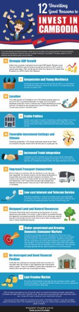 Unveiling 12 Good Reasons to Invest in Cambodia