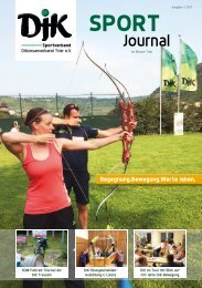 DJK Sportjournal im Bistum Trier - Ausgabe 1/2017