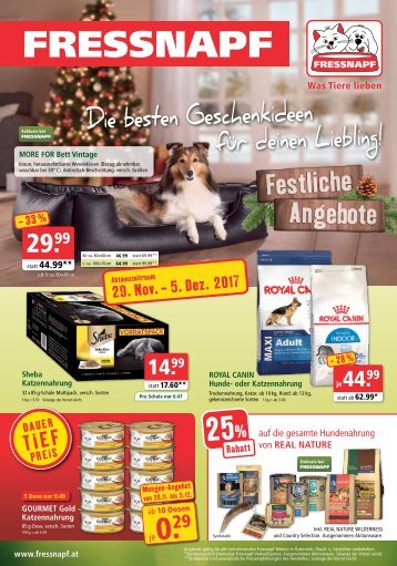 Fressnapf Angebote Dezember