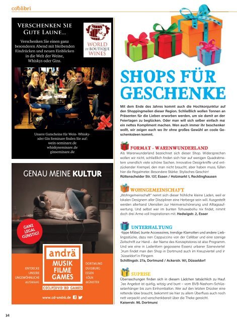 Essen - coolibri Dezember 2017  