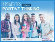 Improve Confidence & Embrace Positivity with these Tips