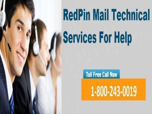 Redpin Technical Support Number 18002430019 For Help