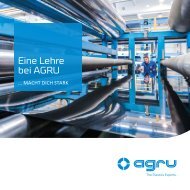 AGRU Lehrlingsfolder