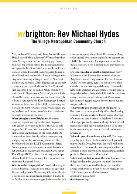 Viva Brighton Issue #58 December 2017