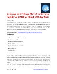 Coatings and Fillings Market_pdf