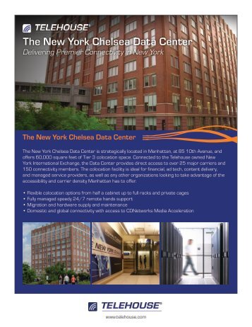 The New York Chelsea Data Center