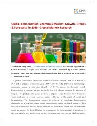 Fermentation Chemicals Market