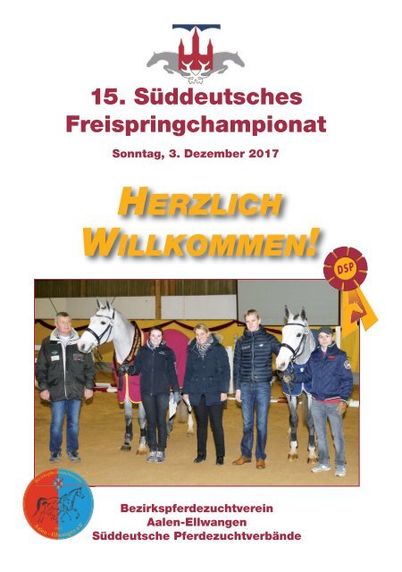 Süddeutsches Freispringchampionat am 3. Dezember 2017 