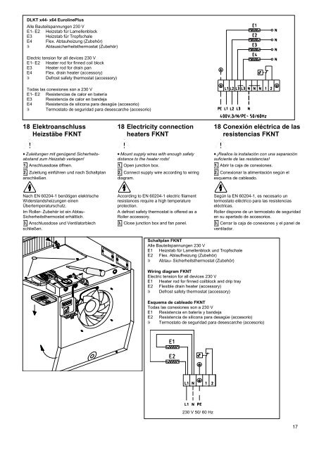 DLK/ DLKT FKN/ FKNT UV/ UVT - Walter Roller GmbH & Co.