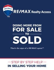 RE/MAX Realty Access Agents Listing Book