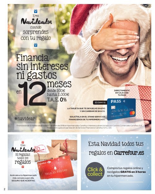 Carrefour Si te gusta hacer regalos hasta 7 de Enero 2018