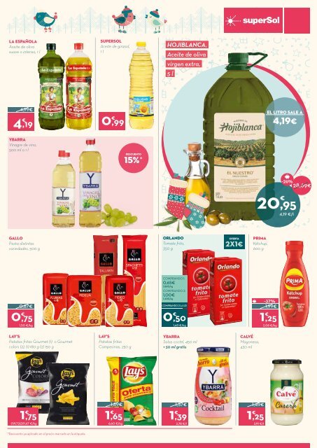 superSol supermercados Ofertas del 29 de Noviembre al 12 de Diciembre 2017