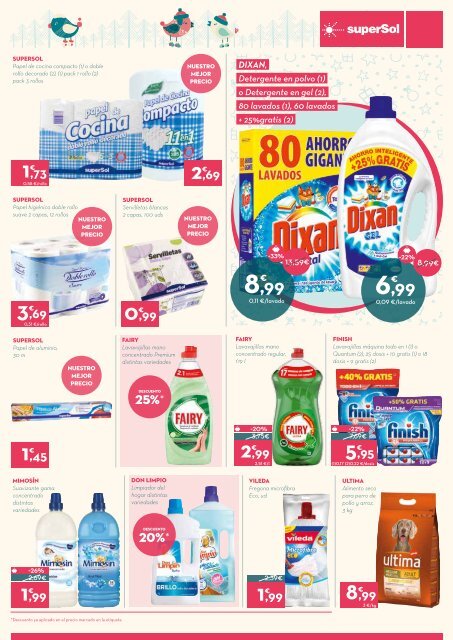 superSol supermercados Ofertas del 29 de Noviembre al 12 de Diciembre 2017