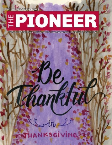 The Pioneer, Vol. 51, Issue 3