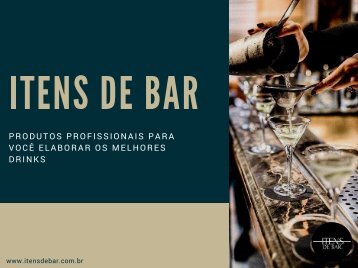 ITENS DE BAR