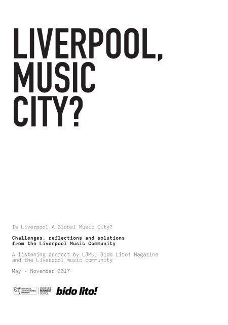 Liverpool, Music City? - Report