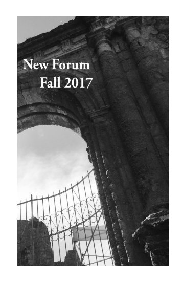 New Forum | Fall 2017