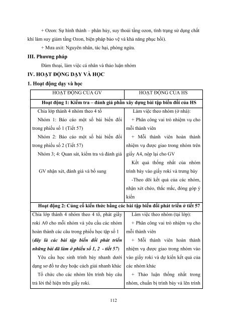 Sử dụng bài tập hóa học phần oxi – lưu huỳnh nhằm phát triển năng lực tự học cho học sinh lớp 10 trung học phổ thông