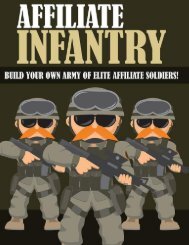 Affiliate Infantry Guide - How To Start Affiliate Marketing