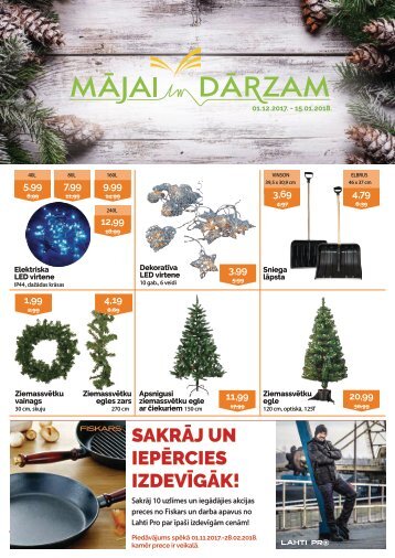 Mājai un Dārzam 01.12.2017 - 15.01.2018