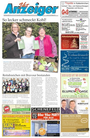 Ihr Anzeiger Bad Bramstedt 47 2017
