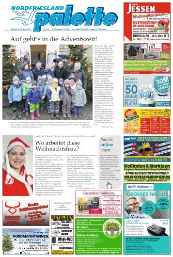 Nordfriesland Palette 48 2017