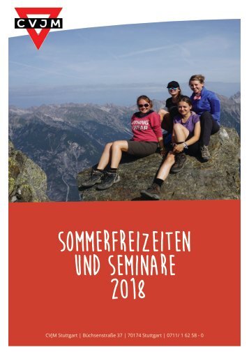 Freizeiten und Seminare 2018