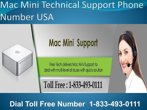 1-833-493-0111 Mac Mini Technical Support Number